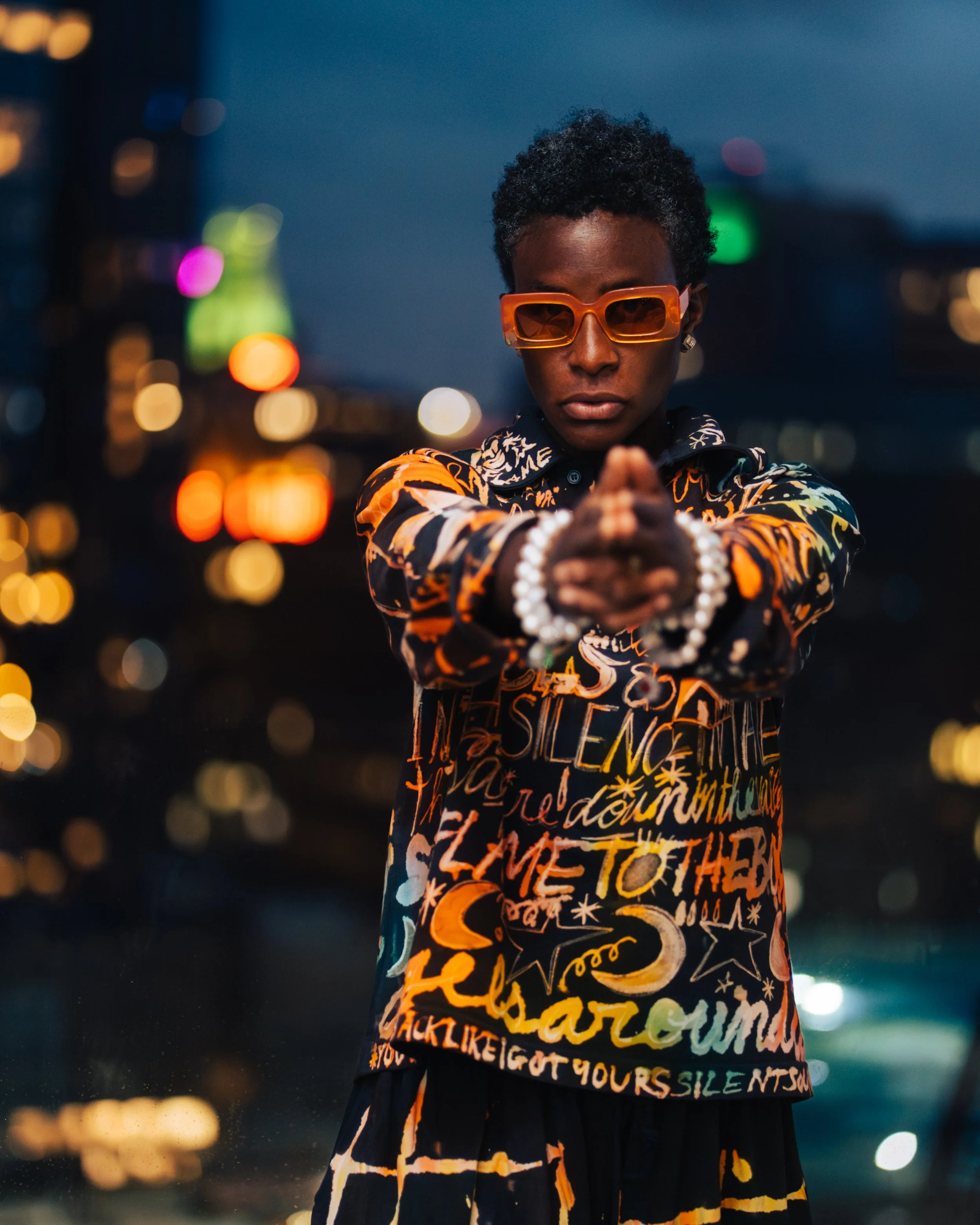 Portrait of Burdeaux, recording artist on 101% Music record label