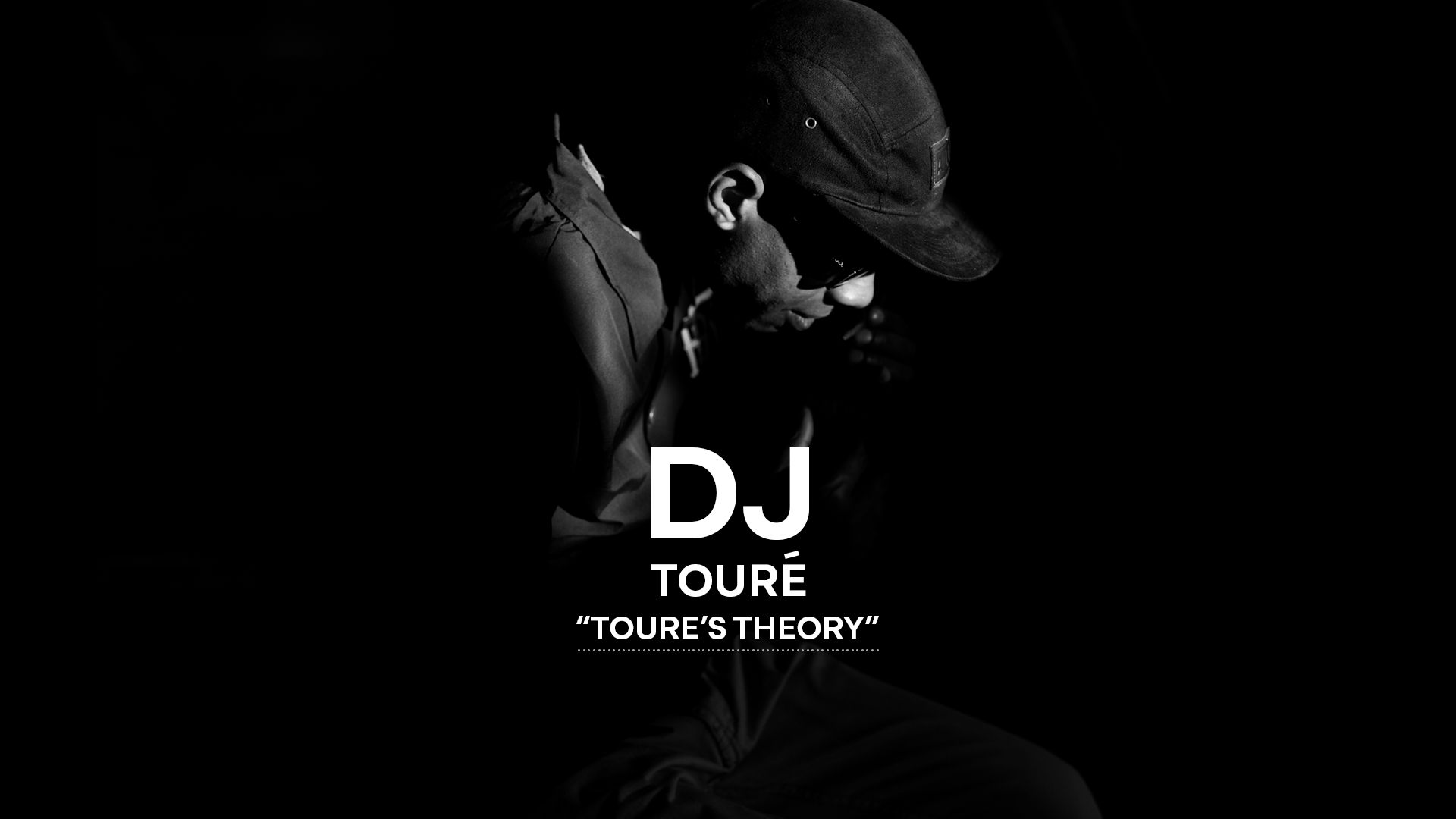 DJ Touré - "Touré's Theory" West Coast hip hop album from 101% Music inspired by Bay Area culture, heavy basslines, and signature groove