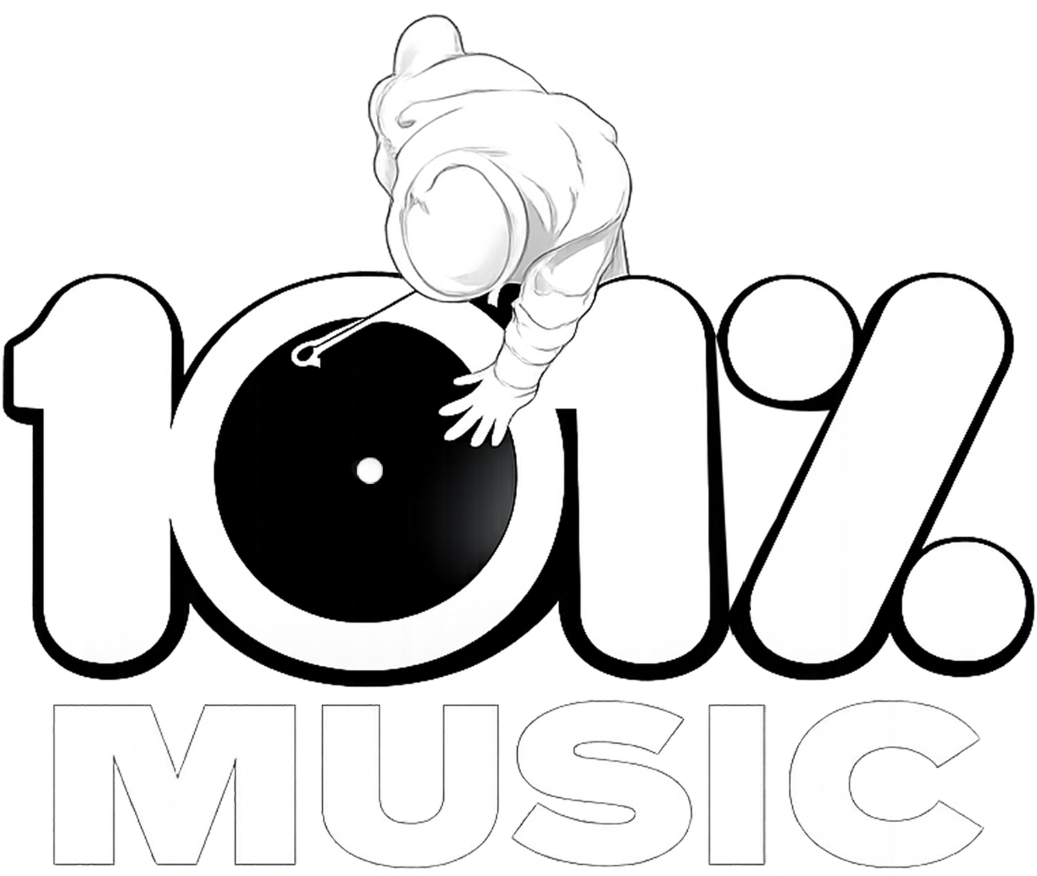 101% Music independent record label and production company logo