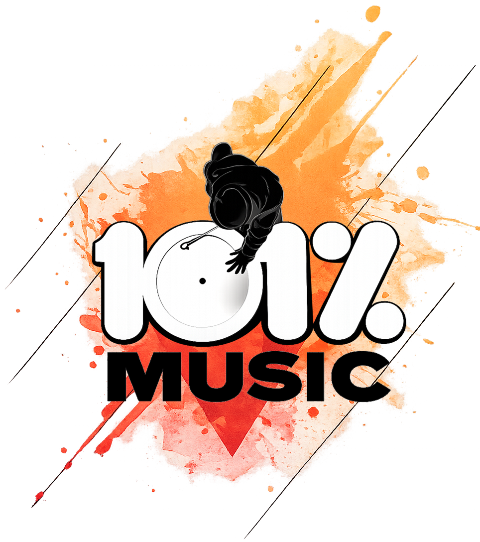 101% Music independent record label and production company logo