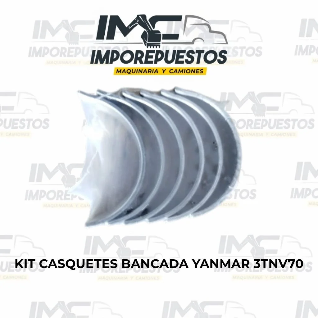 Kit Casquetes Bancada Yanmar 3TNV70