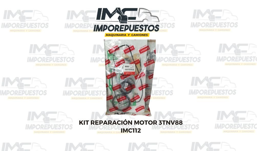 kit repación motor + empaquetadura completa hitachi zx30u-2