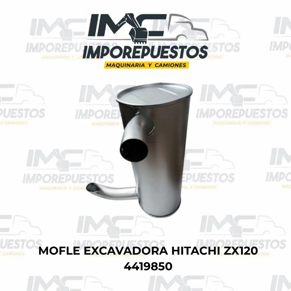 Mofle Excavadora 4419850 Hitachi ZX120
