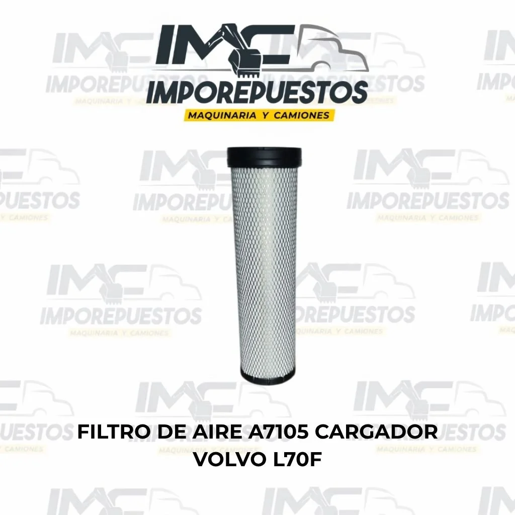 Filtro de aire cargador Volvo L70F A7105 en Colombia