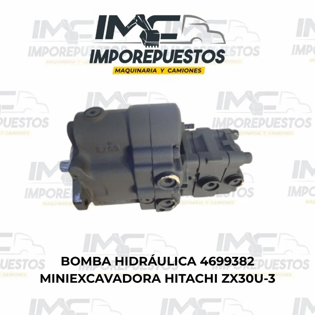 Bomba hidráulica miniexcavadora Hitachi ZX30U-3 4699382