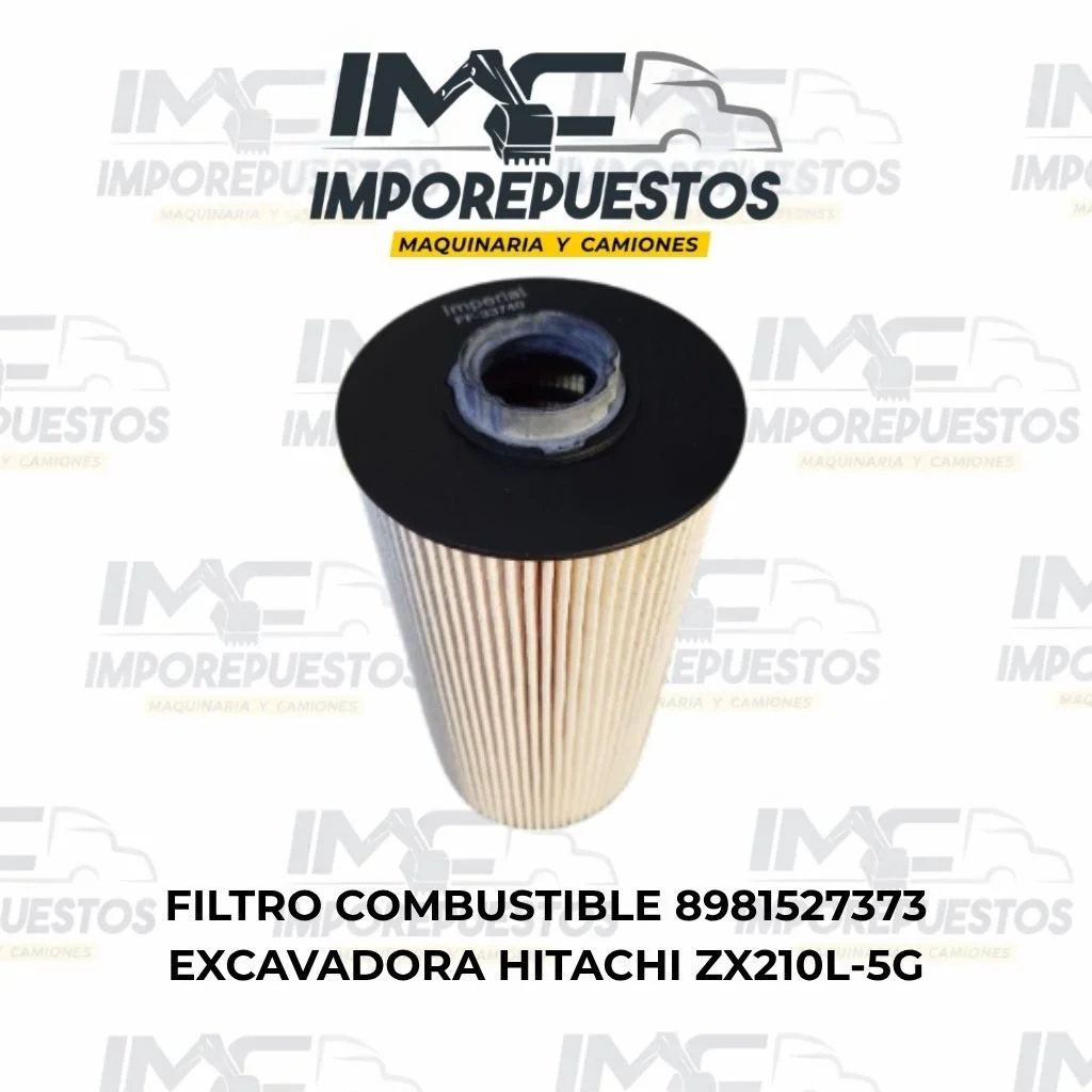 Filtro Combustible 8981527373 Excavadora Hitachi ZX210L-5G