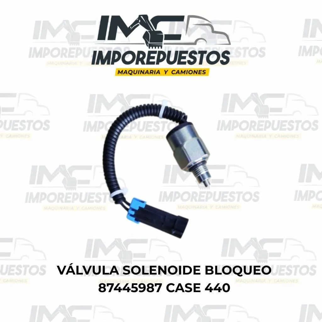 Válvula solenoide bloqueo CASE 440 87445987