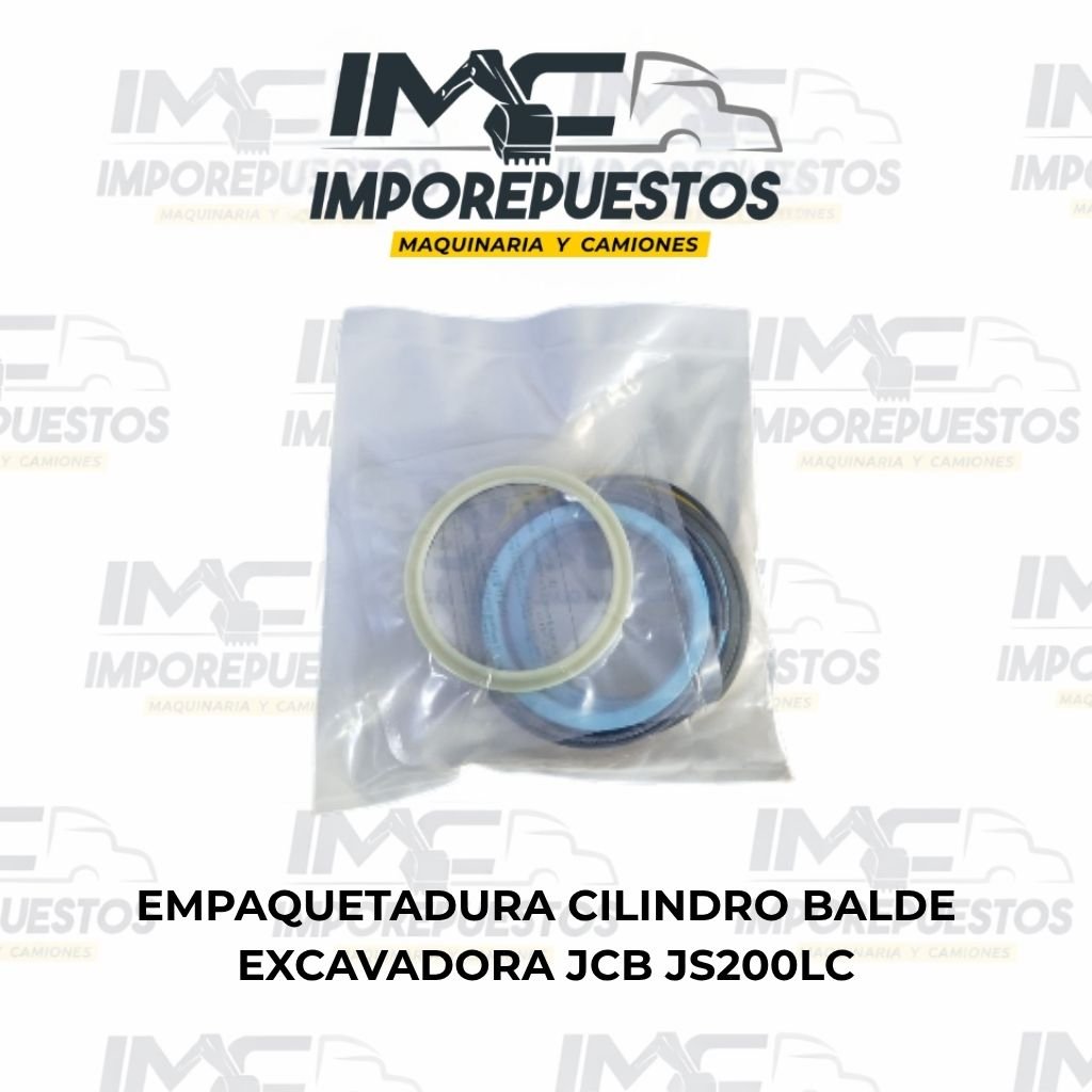 Empaquetadura cilindro balde excavadora JCB JS200LC