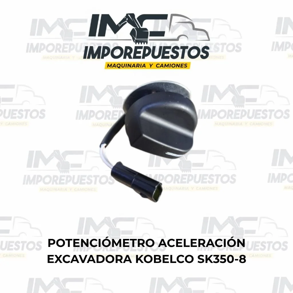 Potenciómetro aceleración excavadora Kobelco SK350-8
