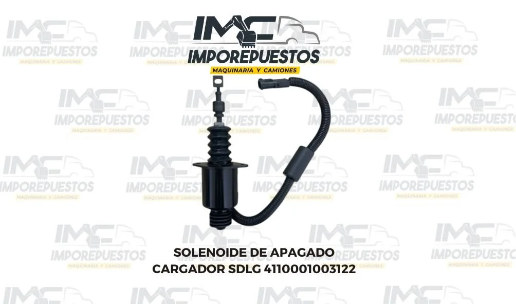Solenoide de Apagado 4110001003122 Cargador SDLG