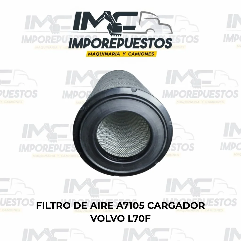 Filtro de aire cargador Volvo L70F A7105