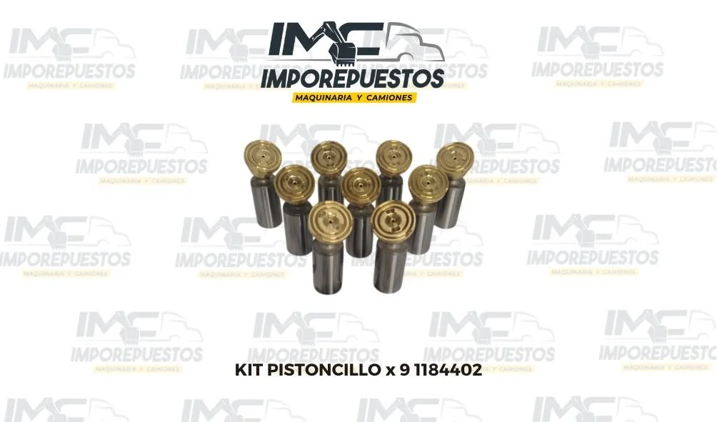 Kit Pistoncillos 1184402 Excavadora Kubota K70-3