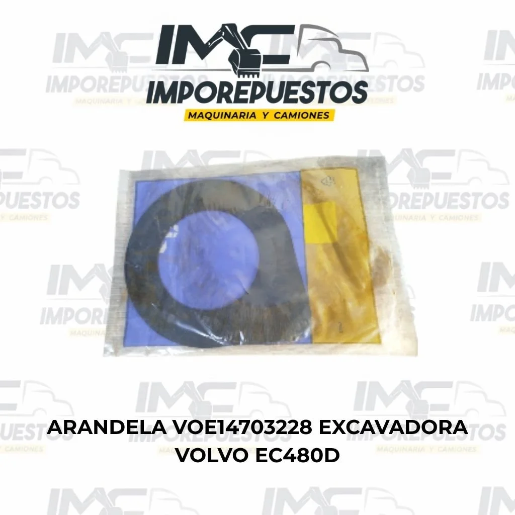 Arandela excavadora Volvo EC480D VOE14703228