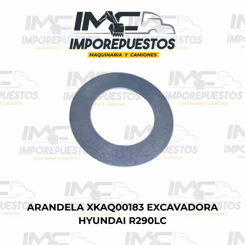Arandela XKAQ00183 Excavadora Hyundai R290LC