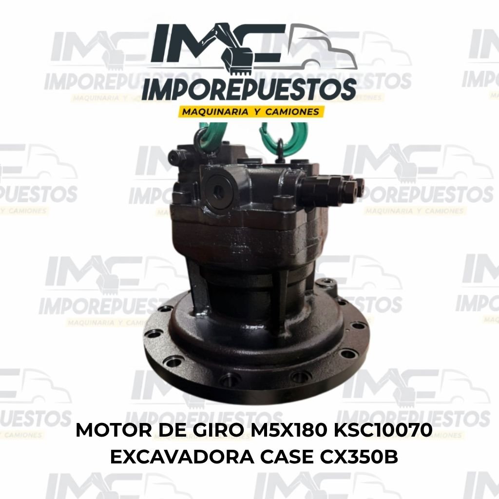 Motor de Giro KSC10070 m5x180 Excavadora CASE CX350B