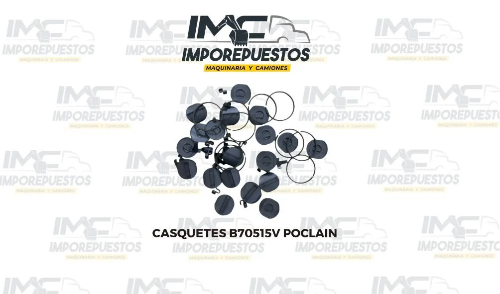 Casquetes B70515V Poclain