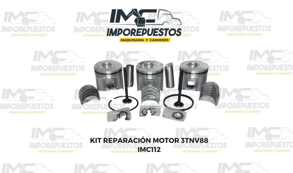 kit repación motor + empaquetadura completa hitachi zx30u-2