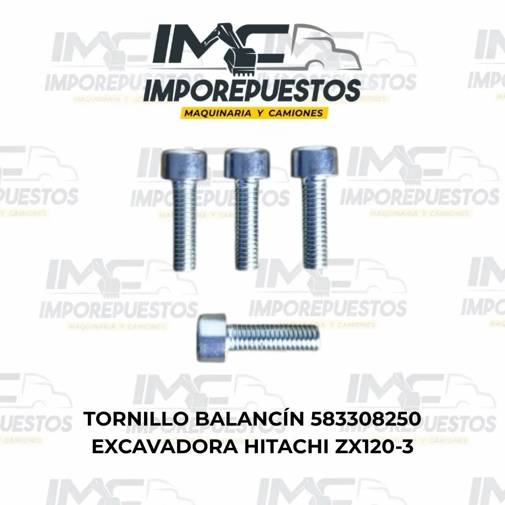 Tornillo balancín excavadora Hitachi ZX120-3 583308250