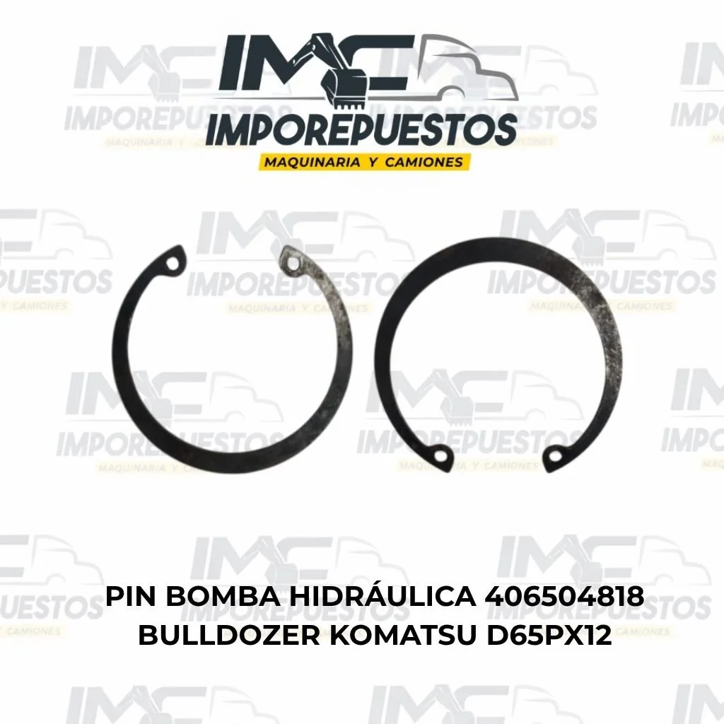 PIN bomba hidráulica bulldozer Komatsu D65PX12 406504818