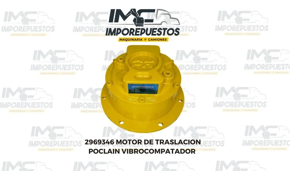 Motor de Traslación 2969346 Vibrocompactador Poclain