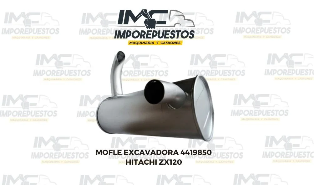 Mofle Excavadora 4419850 Hitachi ZX120