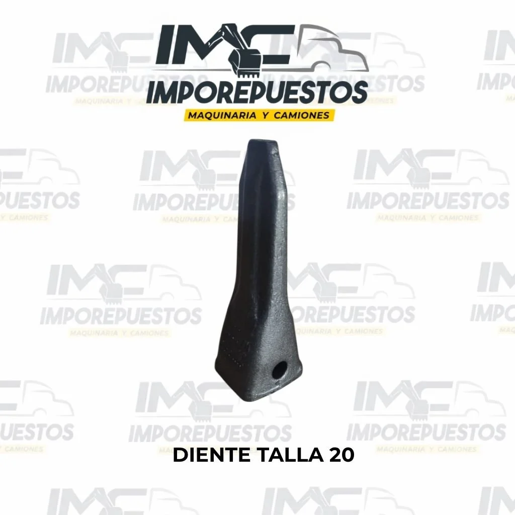Diente talla 20