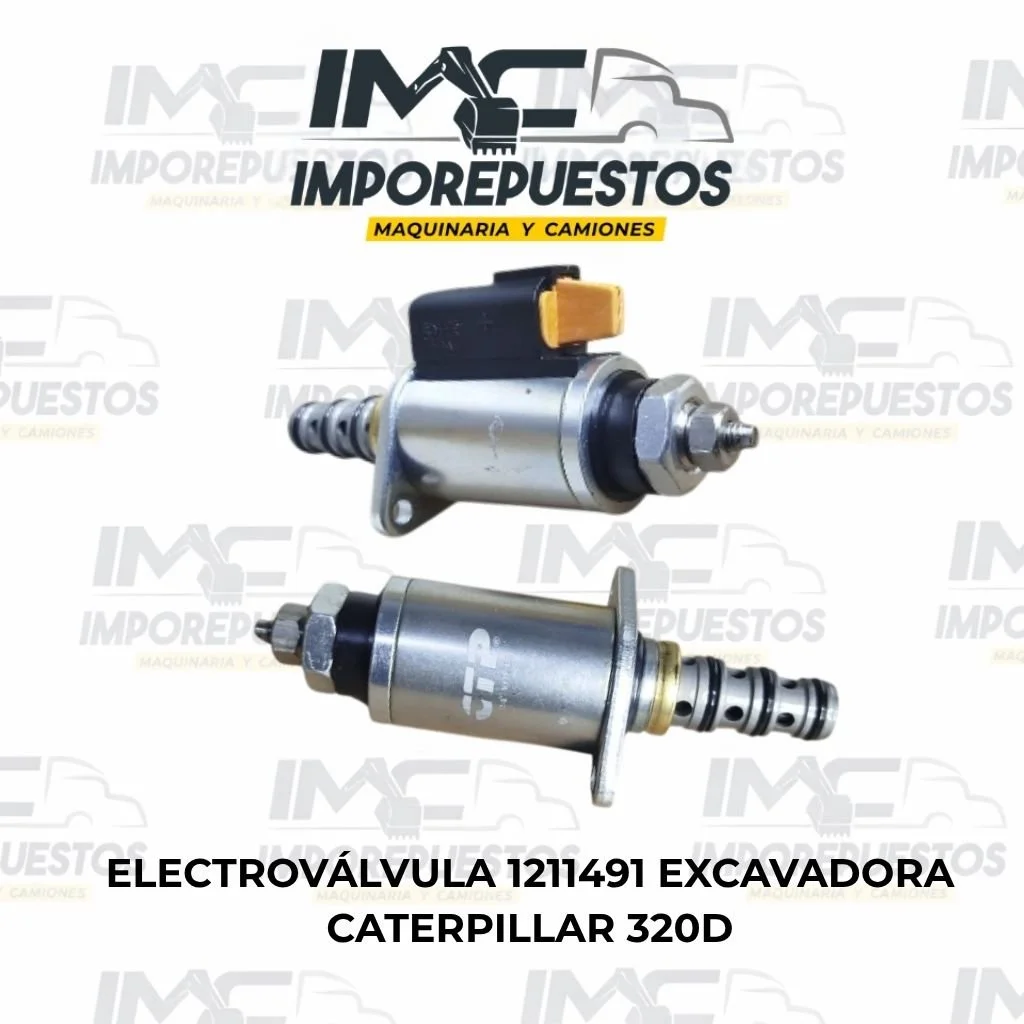 Electroválvula excavadora Caterpillar 320D 1211491