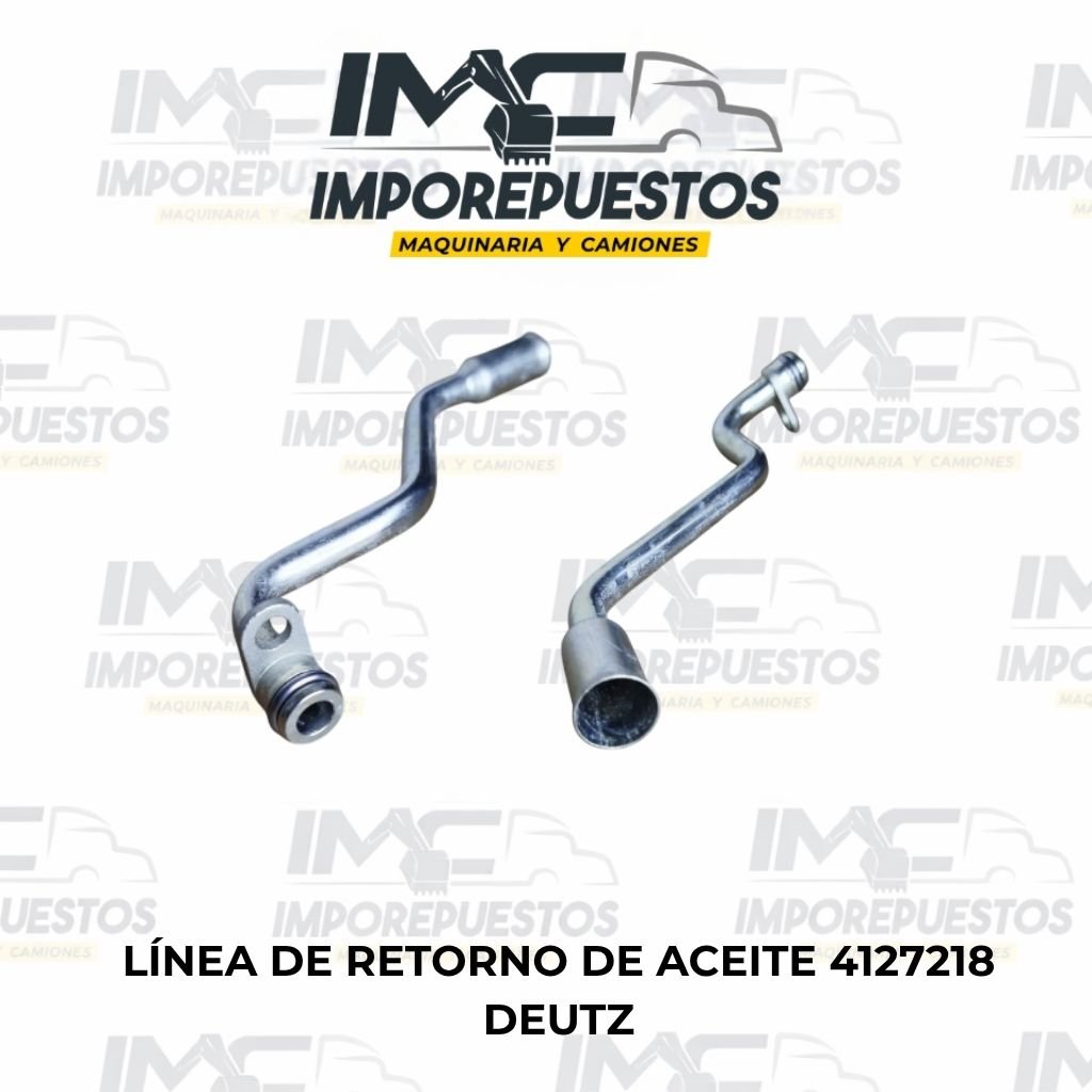 Línea de retorno de aceite Deutz 4127218
