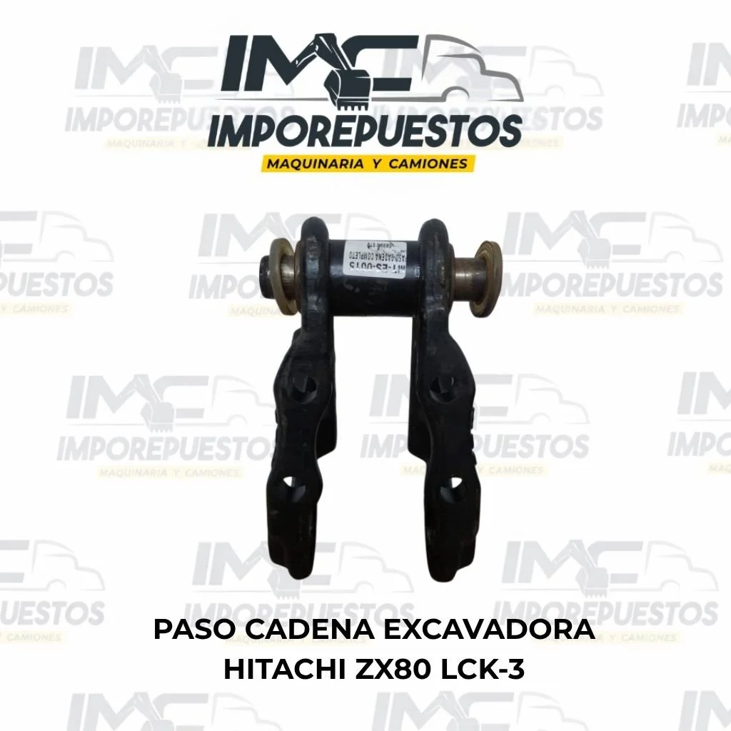 Paso cadena excavadora Hitachi ZX80 LCK-3 en Colombia