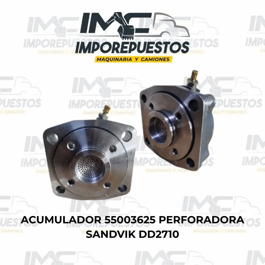 Acumulador 55003625 Perforadora Sandvik DD2710
