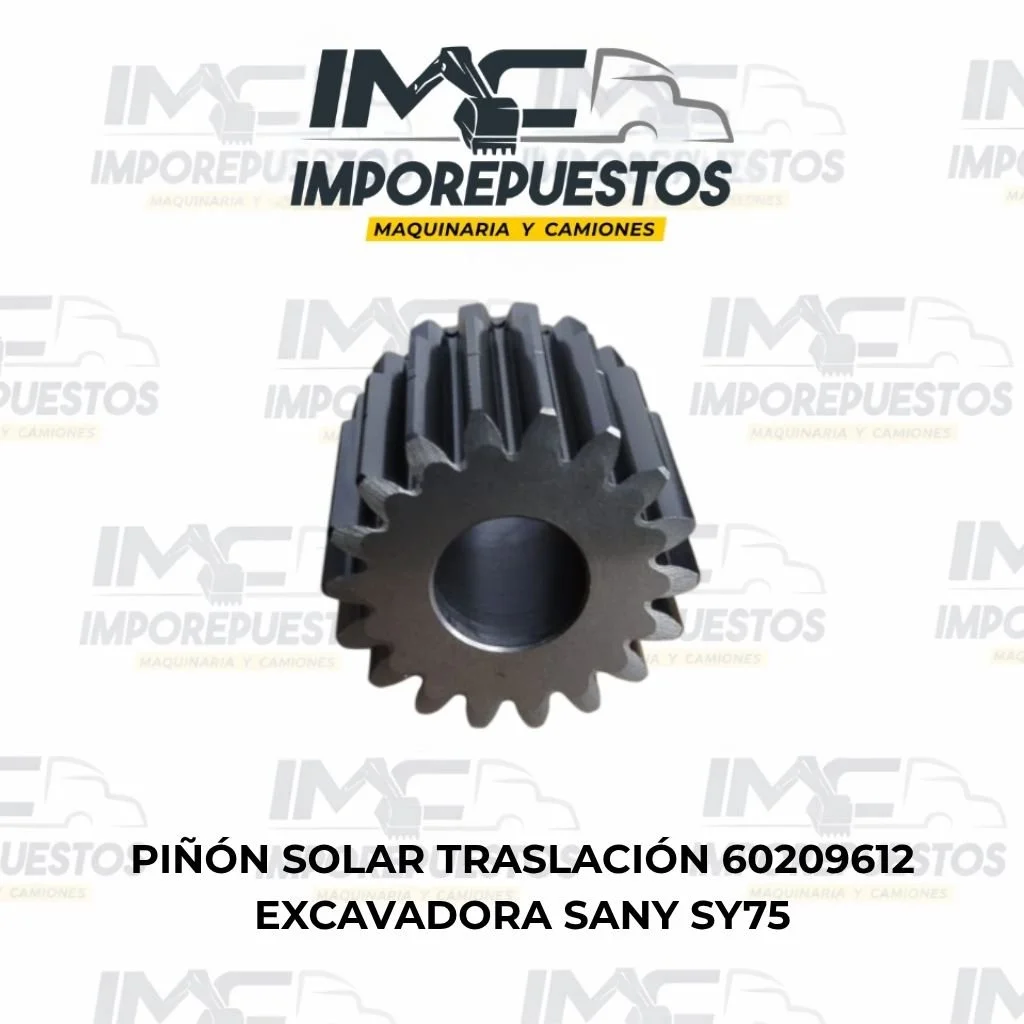 Piñón solar traslación excavadora Sany SY75 60209612