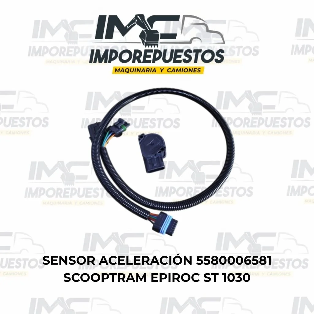 Sensor aceleración scooptram Epiroc ST 1030 5580006581