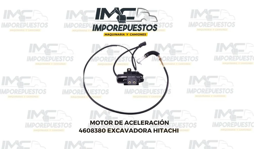 Motor de Aceleración 4608380 Excavadora Hitachi