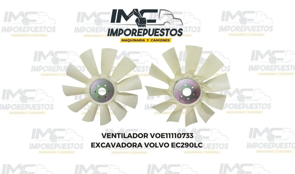Ventilador VOE11110733 Excavadora Volvo EC290LC