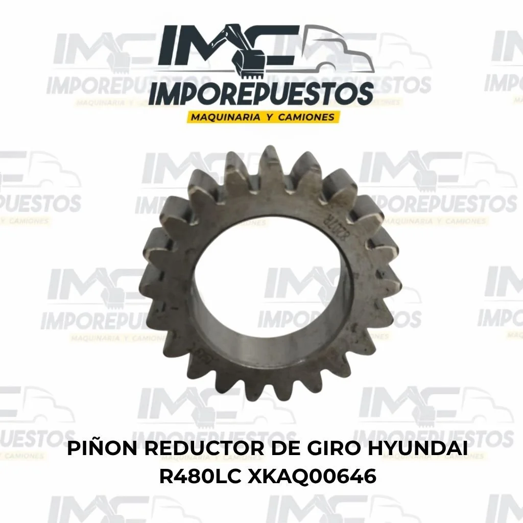 XKAQ00646 piñon reductor de giro excavadora hyundai r480lc