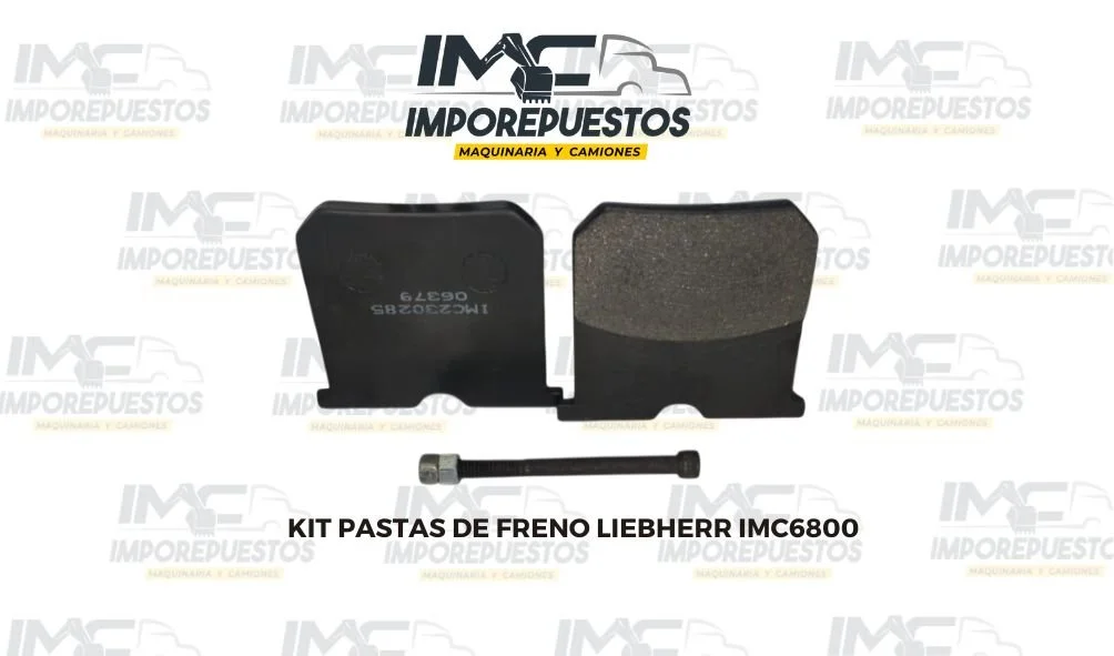 Pastas de Freno Liebherr IMC6800