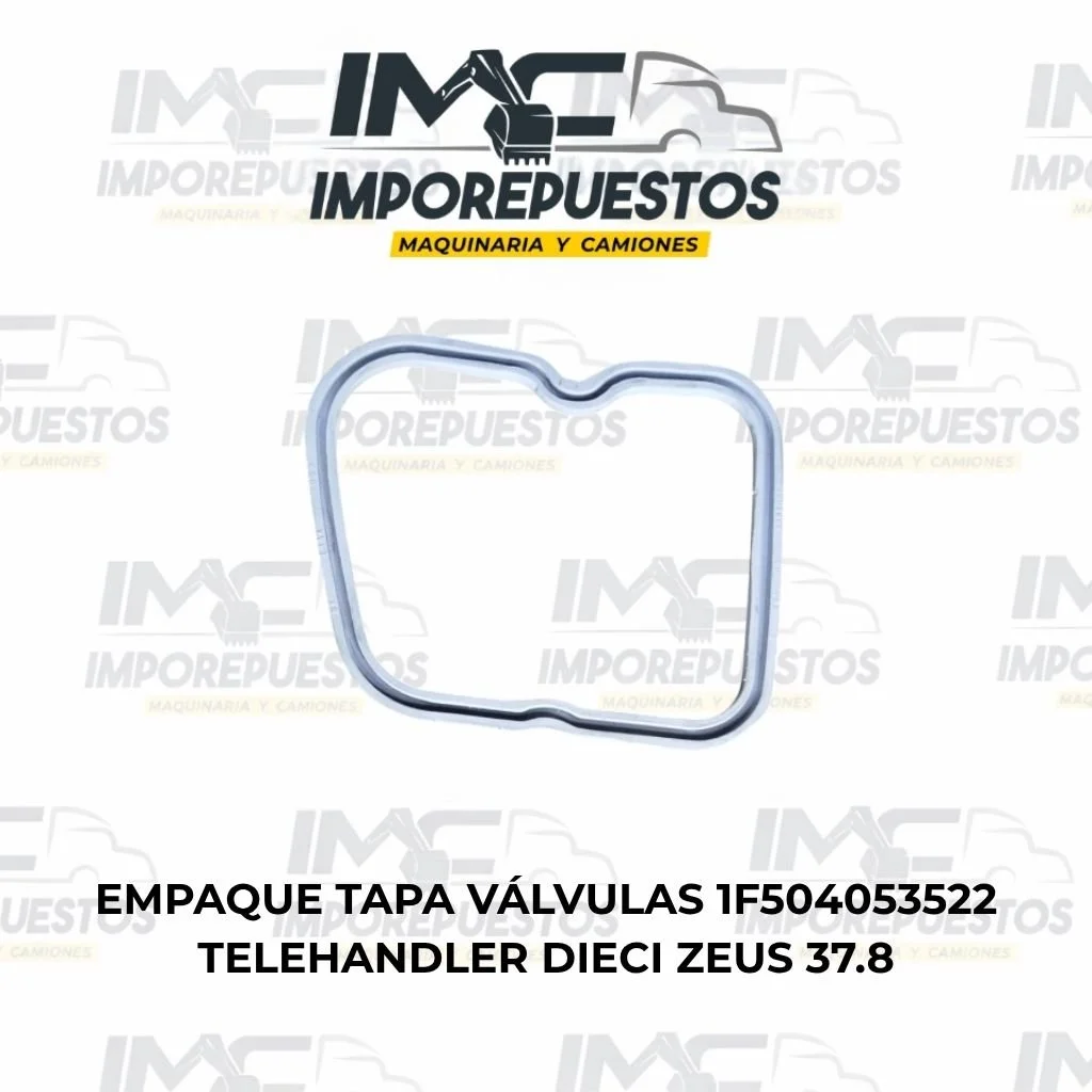 Empaque Tapa Válvulas 1F504053522 Telehandler Dieci Zeus 37.8