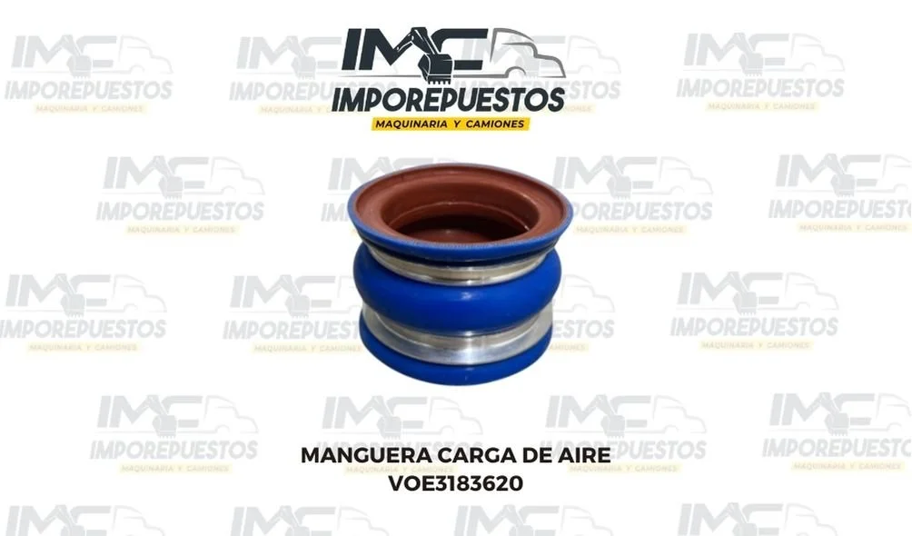 VOE3183620 manguera carga de aire volvo maquinaria pesada