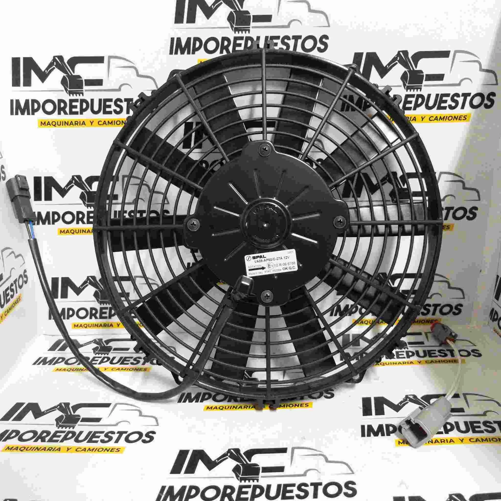 ventilador eléctrico para equipo manipulador dieci