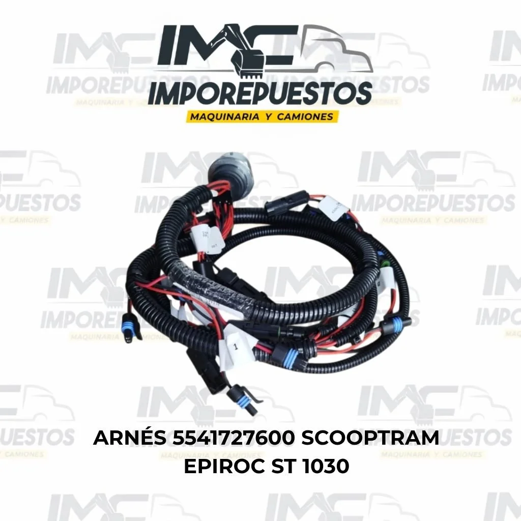 Arnés scooptram Epiroc ST 1030 5541727600 en Colombia