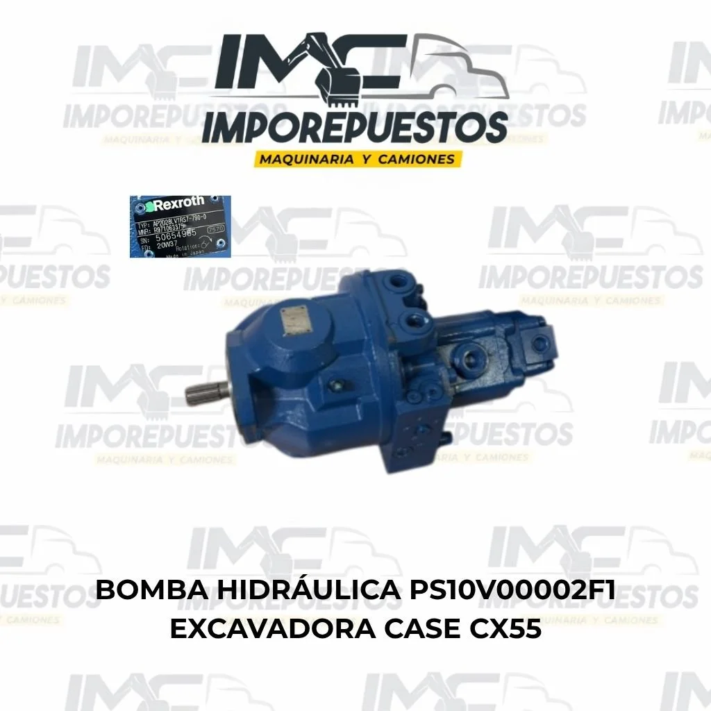 Bomba hidráulica excavadora CASE CX55 PS10V00002F1