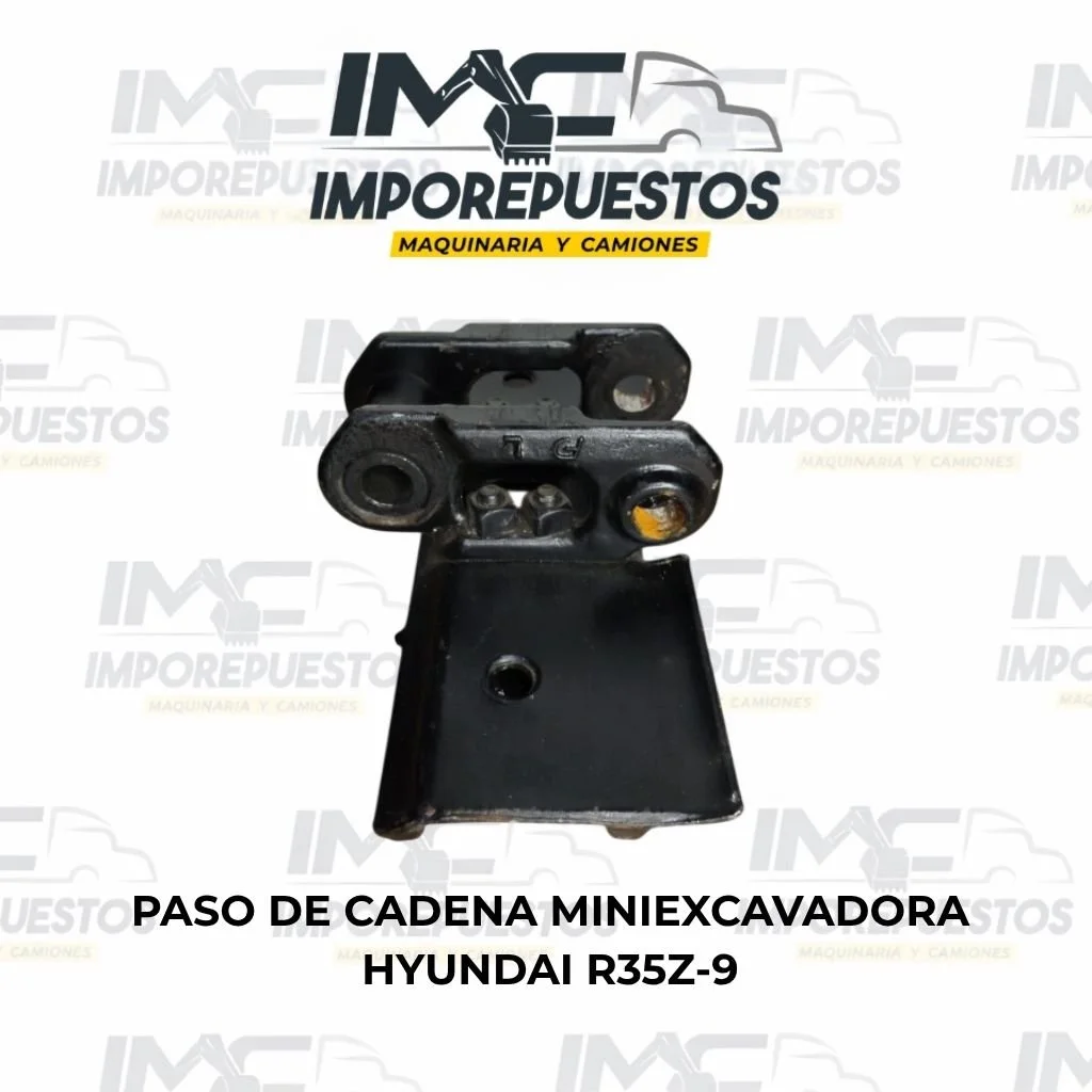 Paso de cadena miniexcavadora Hyundai R35Z-9 en Colombia