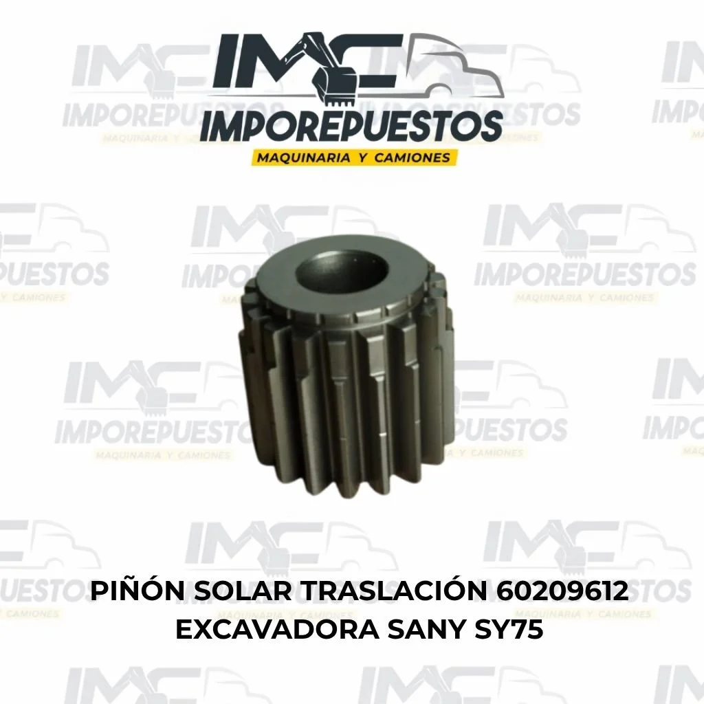 Piñón solar traslación excavadora Sany SY75 60209612 en Colombia