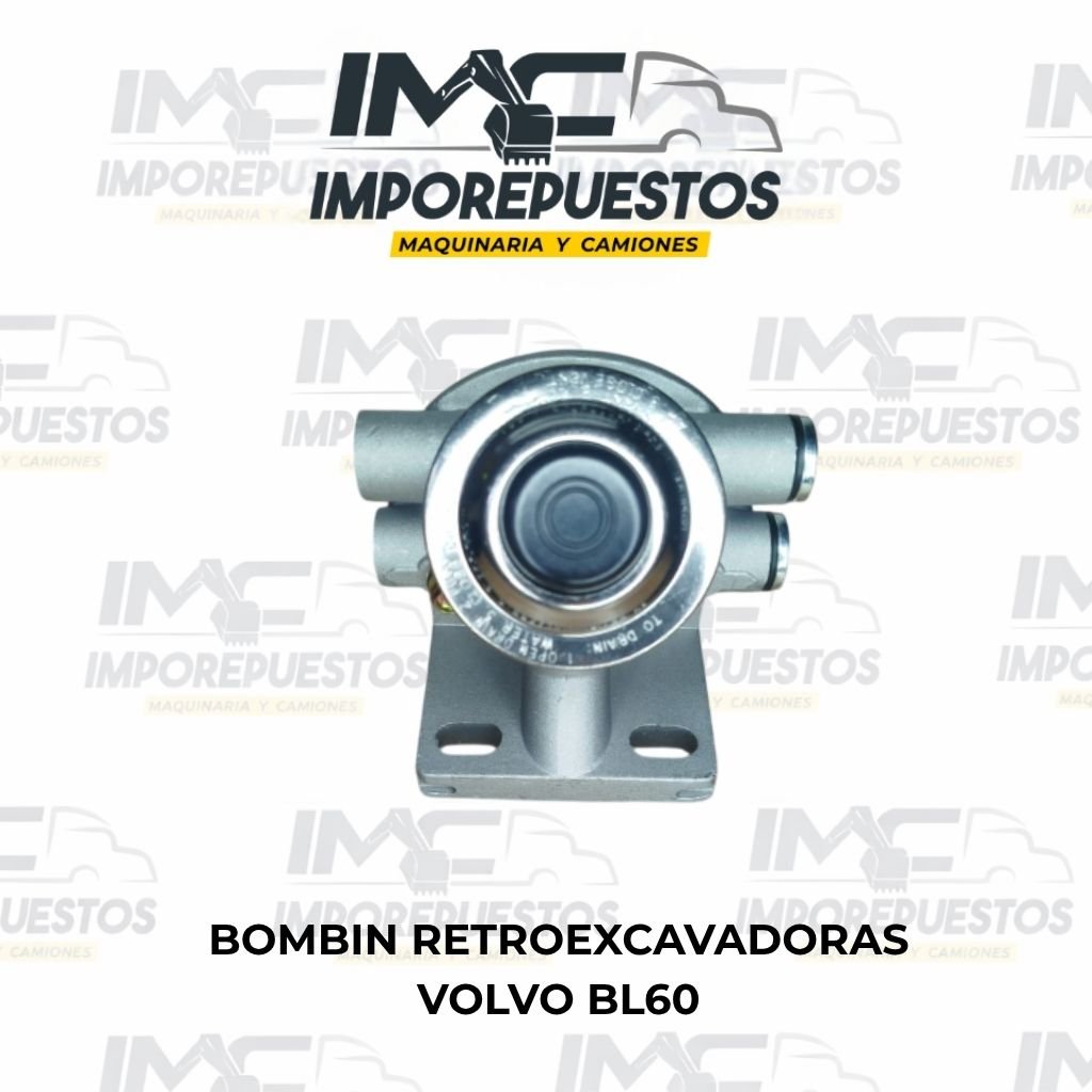 Bombin retroexcavadoras Volvo BL60 en Colombia