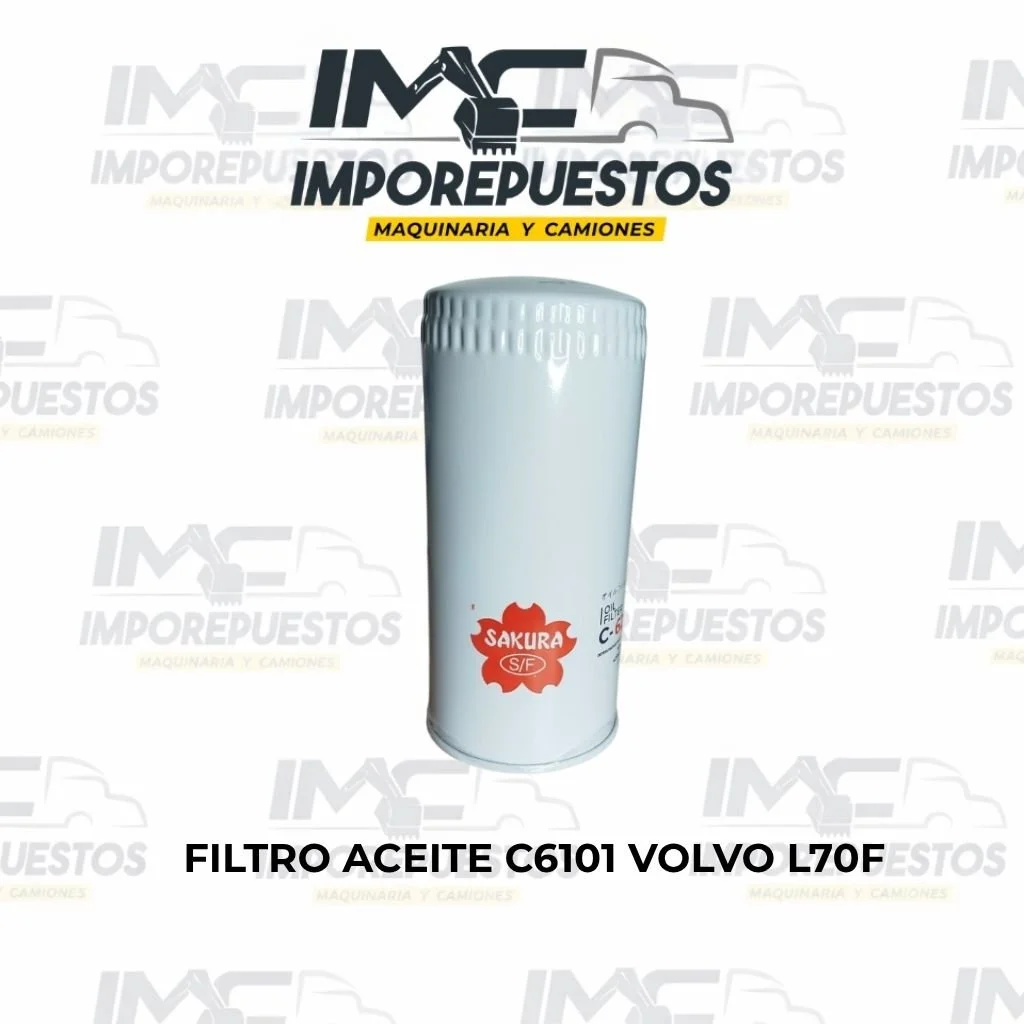 Filtro aceite Volvo L70F C6101