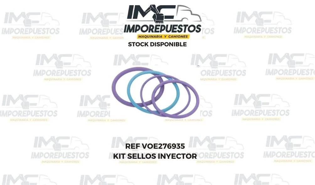 Kit Sellos Inyector VOE276935 Volvo