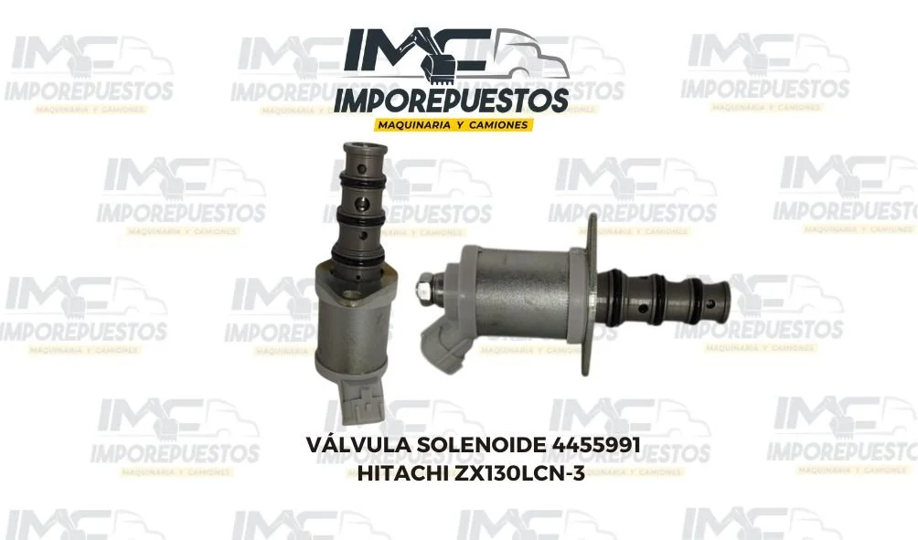 Válvula Solenoide 4455991 Excavadora Hitachi ZX130lcn-3
