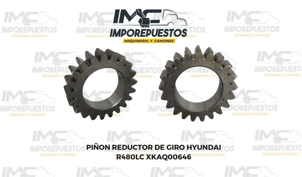 Piñon Reductor de Giro XKAQ00646 Excavadora Hyundai R480LC