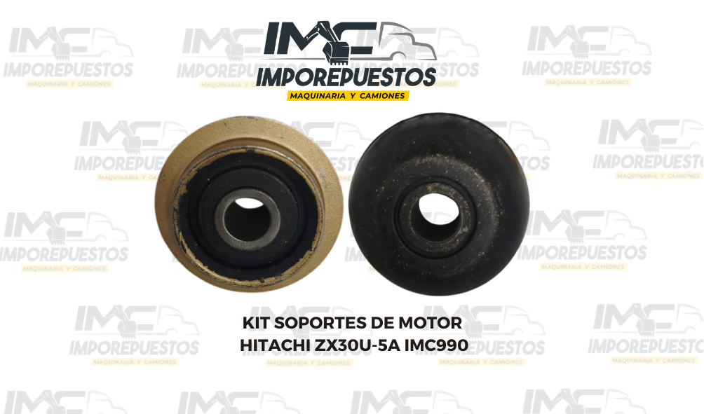 Kit Soporte de Motor Miniexcavadora Hitachi ZX30U-5A IMC990