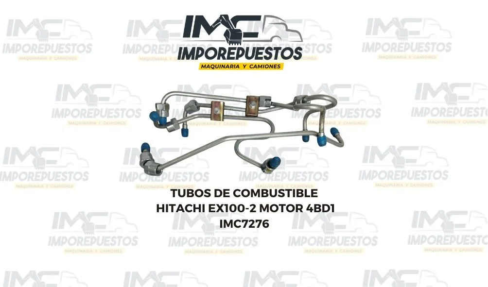 Tubo de Combustible Excavadora Hitachi EX100-2 IMC7276